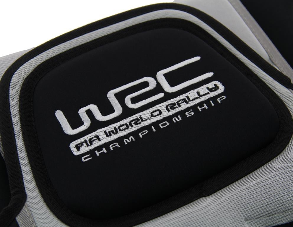 WRC Funda para asiento Espuma Poliéster Plata / Negro (Ref: 007333)