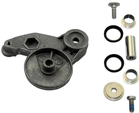 VAICO Kit de reparación, brazo tensor, correa poli V para MERCEDES-BENZ: Vito, Classe E, 124 Series, Classe C, Classe V, Sprinter (Ref: V30-2960)