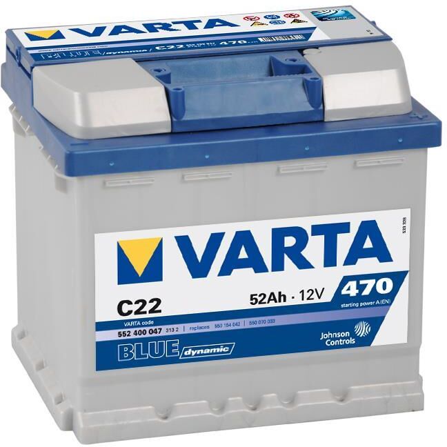 Varta Batería 470.0 A 52.0 Ah 12.0 V Premium (Ref: 5524000473132)