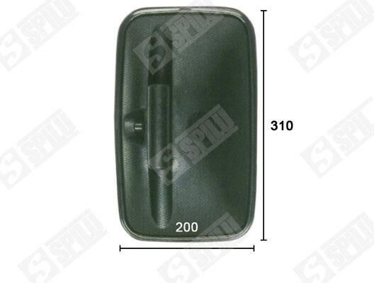 SPILU Retrovisor exterior, cabina para NISSAN: Cabstar (Ref: 61029)