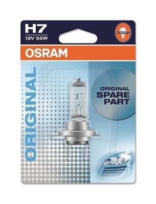 OSRAM Lámpara H7 ORIGINAL halógena para SEAT: Ibiza, Leon, Altea, Toledo, Cordoba, Ateca, Exeo, Arona, Alhambra, Arosa (Ref: 64210-01B)