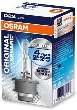 OSRAM Lámpara de Xenon para VOLKSWAGEN: Golf, Passat, Touran, Transporter, Polo, Bora, Jetta, New Beetle, Sharan, Lupo & BMW: Série 3 (Ref: 66240)