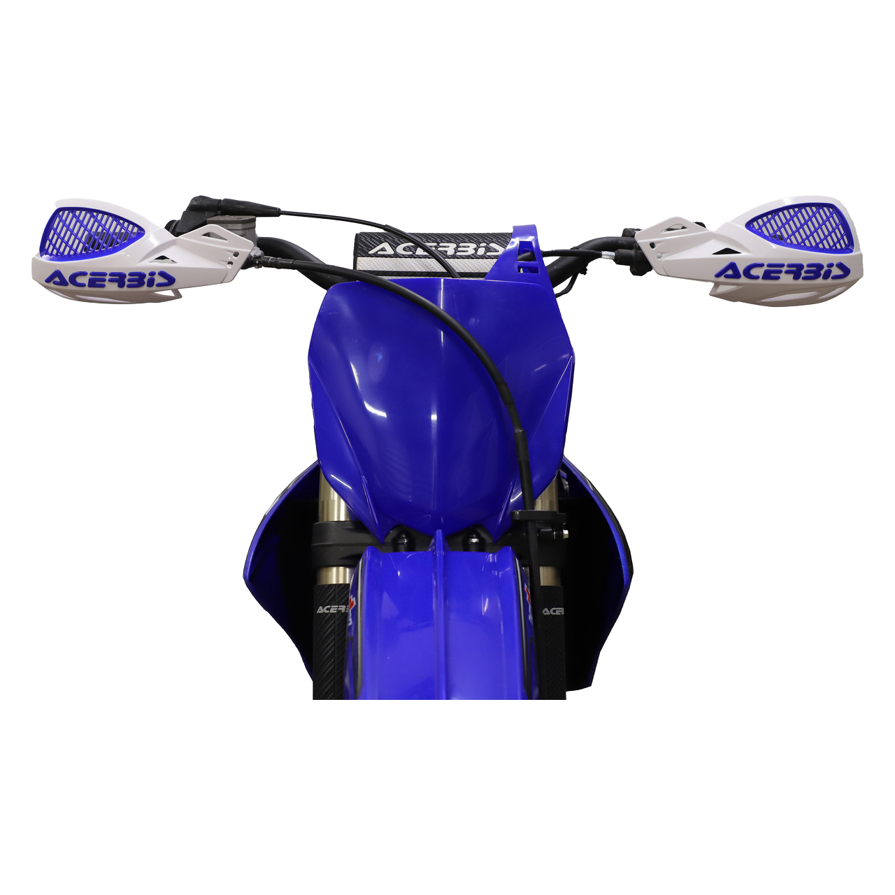 Acerbis Paramanos  Uniko Ventilados Blancos Blanco-Azul