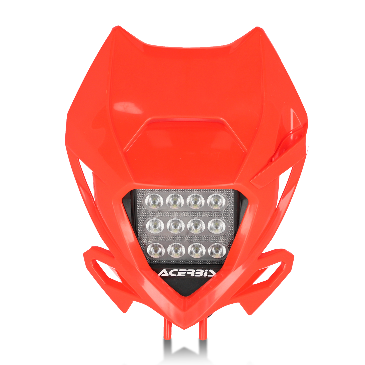 Acerbis Faro Delantero con Protector  VSL Rojo