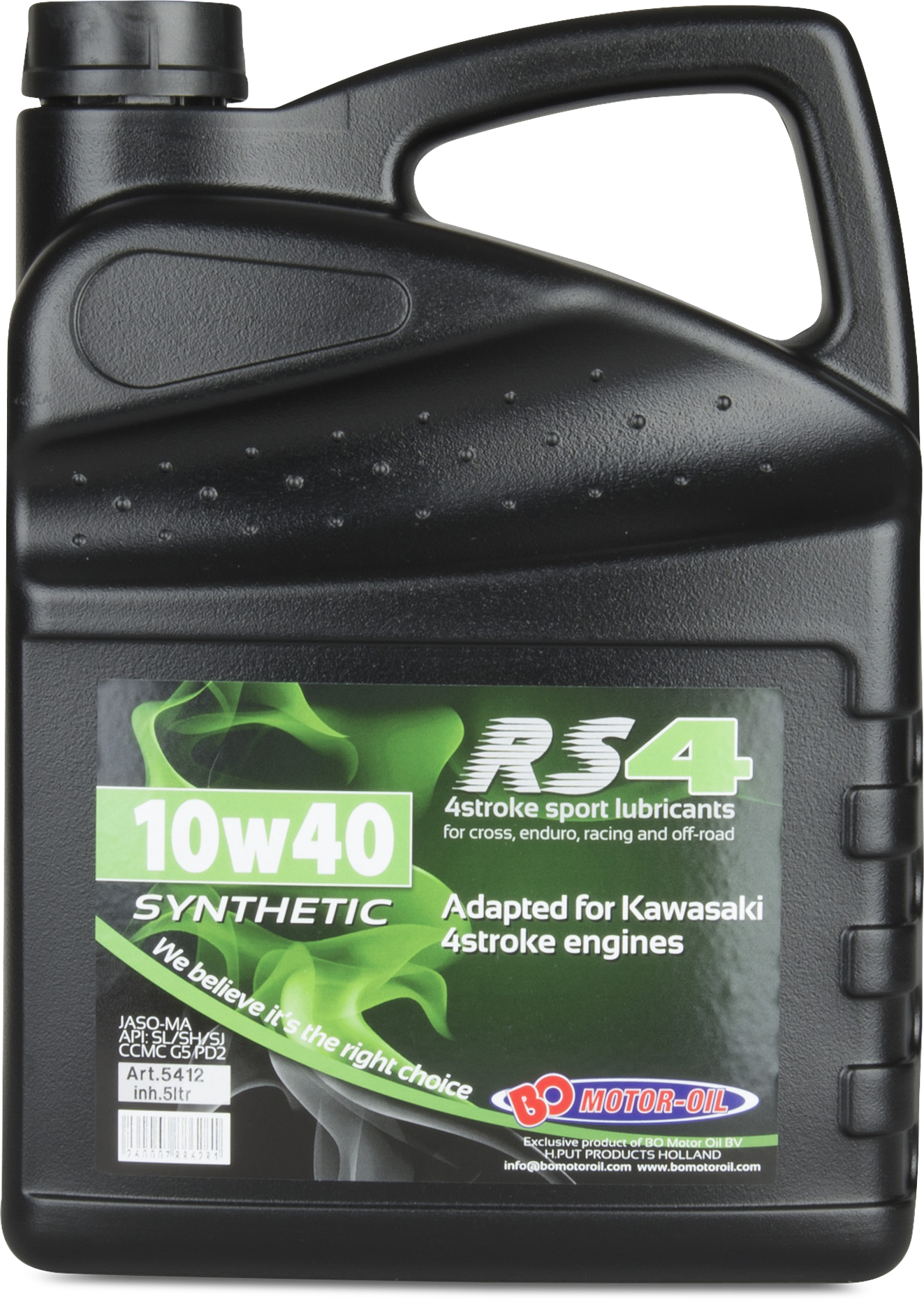 BO Oil Aceite de Motor  4T RS4 5 L para Kawasaki