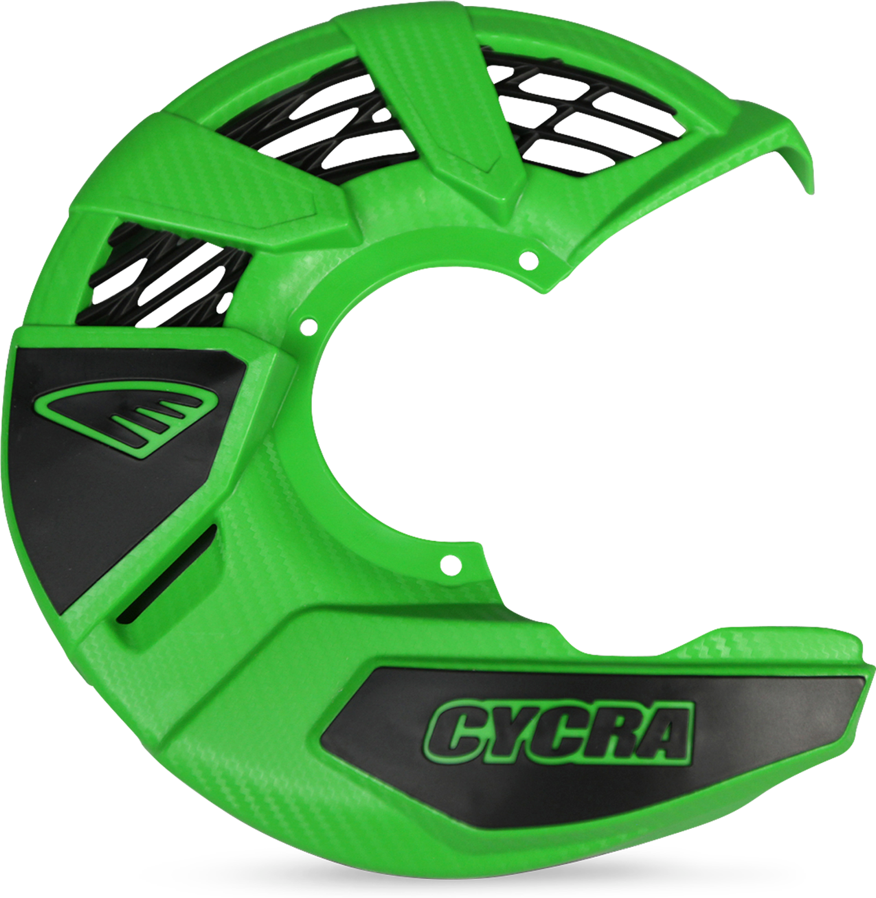 Cycra Protector de Disco de Freno Delantero Cyrca Universal Verde