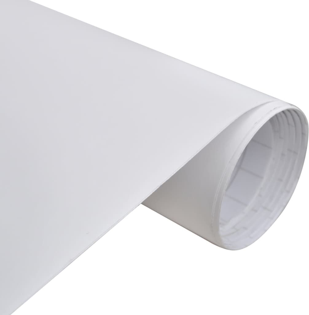 vidaXL Láminas para coches 2 uds blanco mate 100x150 cm