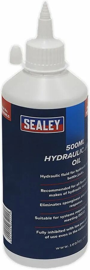 Sealey Aceite hidráulico ISO32. 500 ml.