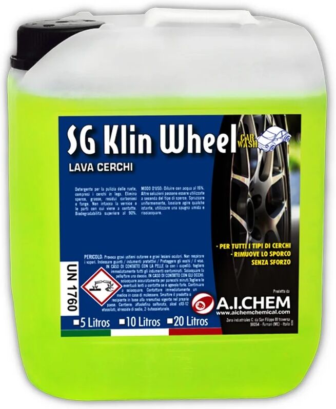 Aichem Limpador de llantas Klin Wheel 5 Litros