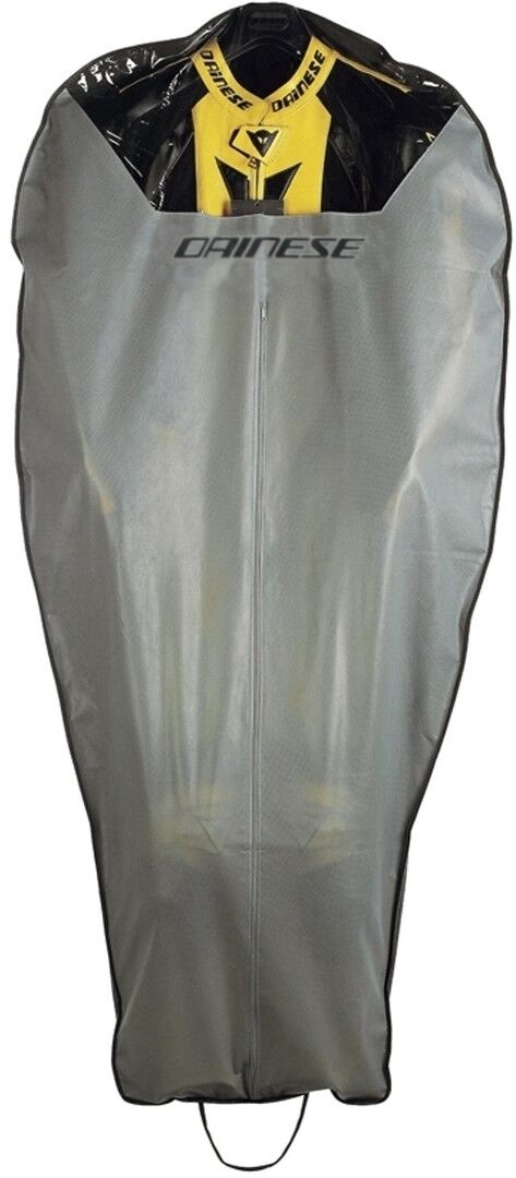 Dainese Leather Suit Cubierta - Negro Gris (un tamaño)