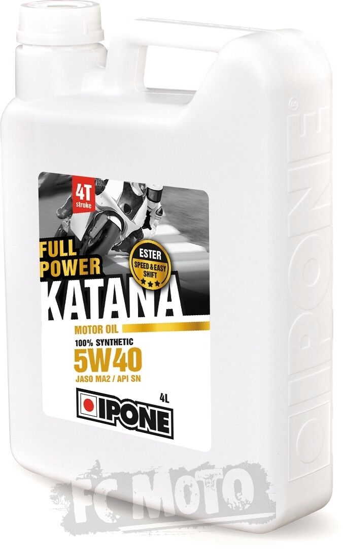 IPONE Full Power Katana 5W-40 Aceite de motor 4 litros -