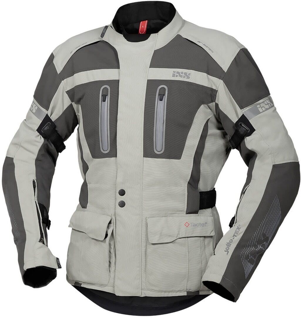 IXS Tour Pacora-ST Chaqueta textil para motocicletas - Gris (L)