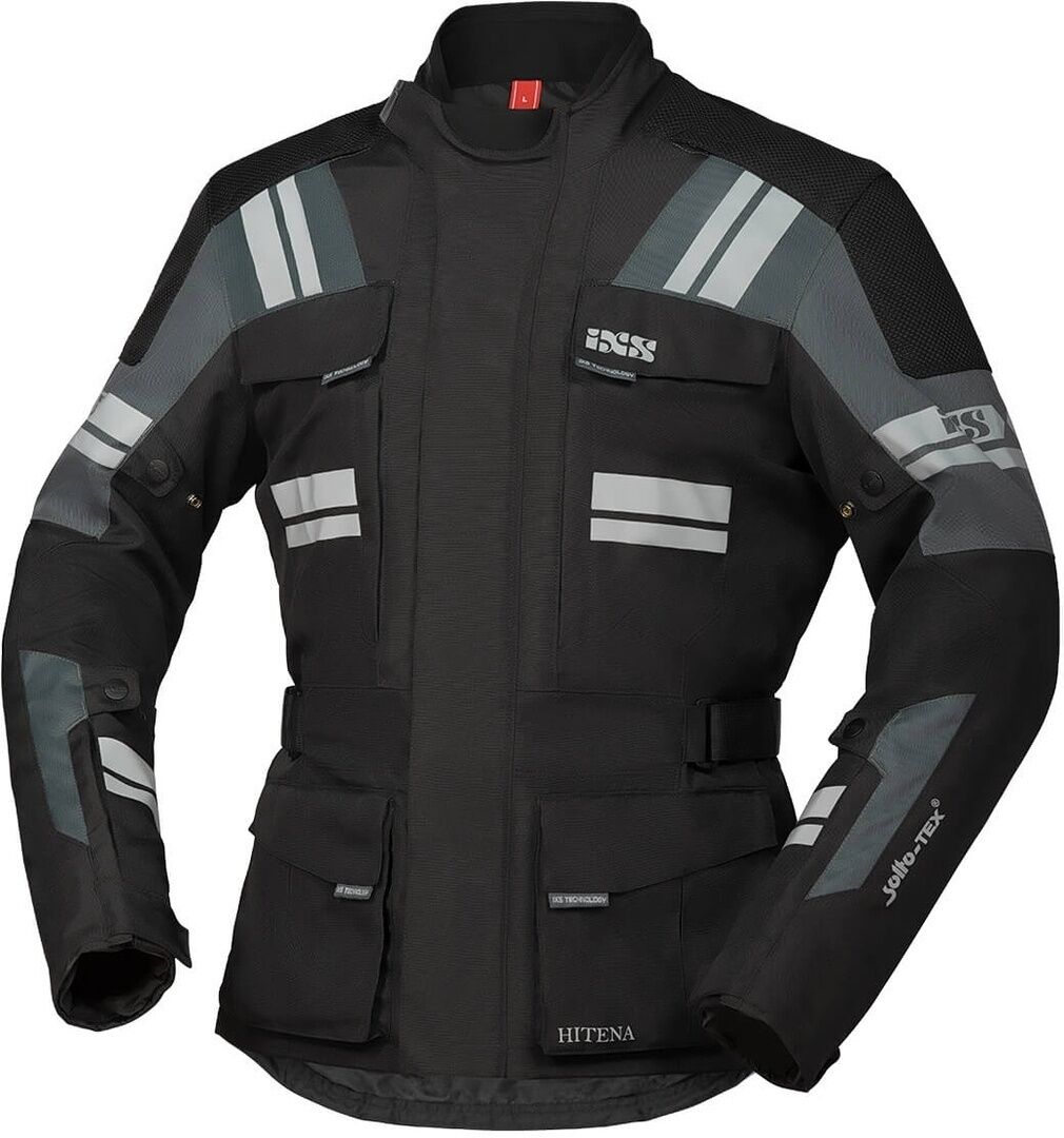 IXS Tour Blade-ST 2.0 Chaqueta textil para motocicletas - Negro Gris