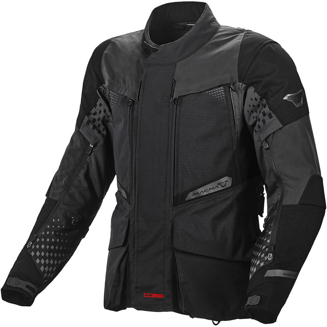 Macna Fusor Chaqueta textil para motocicletas - Negro (3XL)