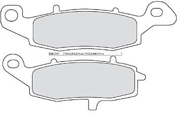 Ferodo Sinter Racing pastilla de freno FDB 2048 XRAC -