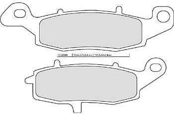 Ferodo Sinter Racing pastilla de freno FDB 2049 XRAC -