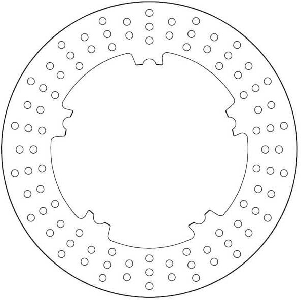 Ferodo Disco de freno FMD0431 R -