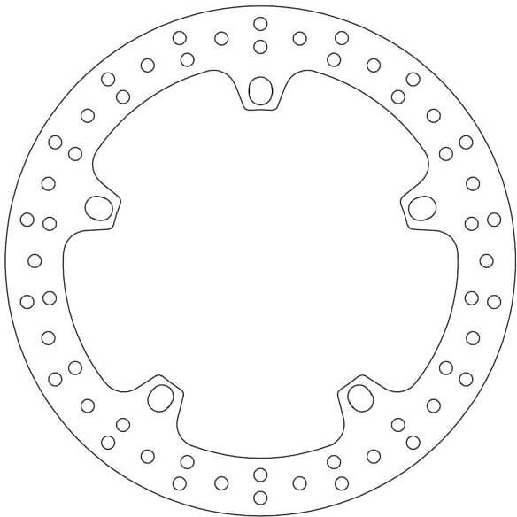 Ferodo Disco de freno FMD0450R -