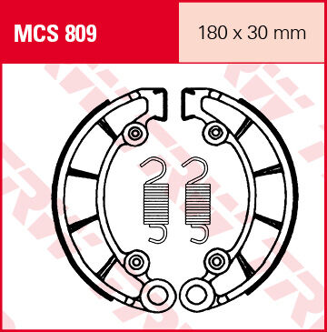 TRW Lucas Zapatos de freno MCS809 -