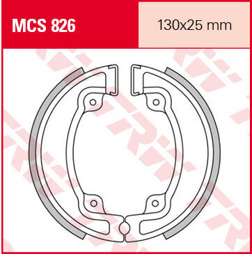 TRW Lucas Zapatos de freno MCS826 -