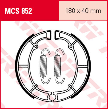 TRW Lucas Zapatos de freno MCS852 -