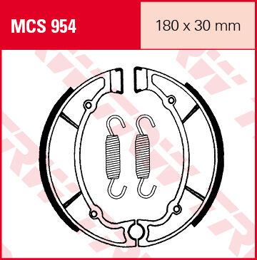 TRW Lucas Zapatos de freno MCS954 -