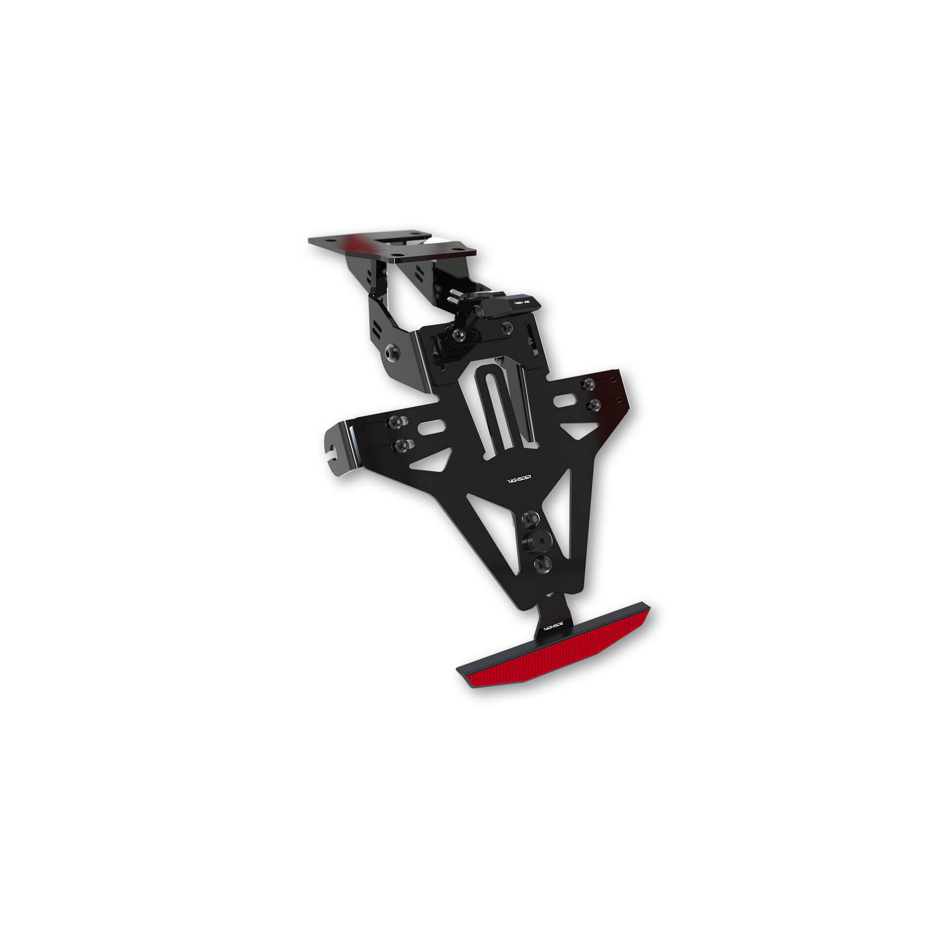 HIGHSIDER AKRON-RS PRO para Yamaha YZF-R 125, incluida la luz de matrícula - Negro