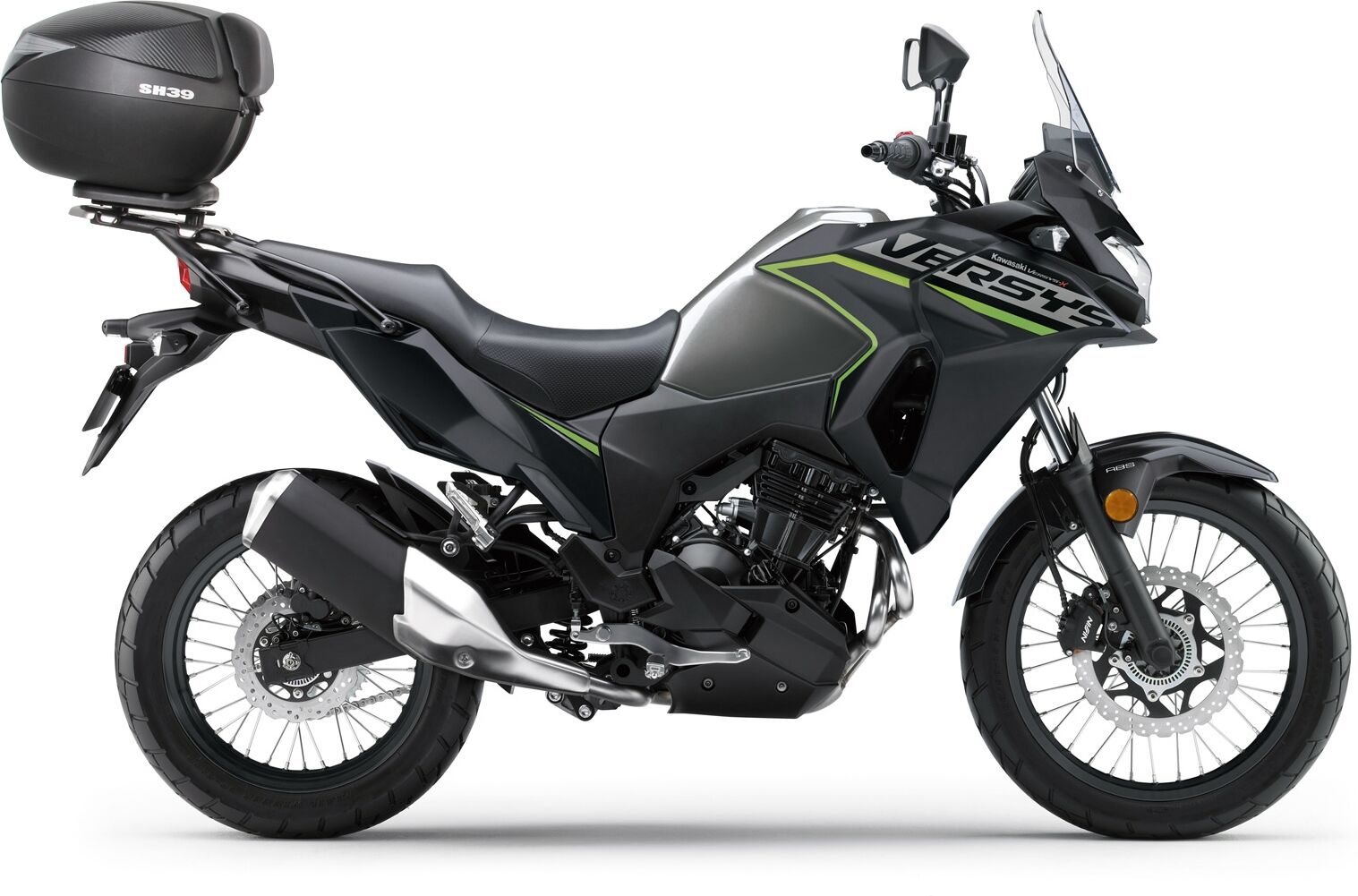 SHAD TOP MASTER KAWASAKI VERSYS 300 X Conexión en mayúsculas - Negro