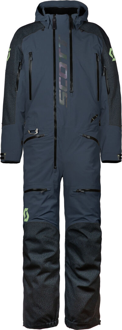 Scott Ds Flex Dryo One Piece Traje de moto de nieve de una pieza - Azul (L)