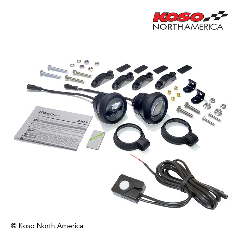 KOSO Kit de faros antiniebla Aurora LED -