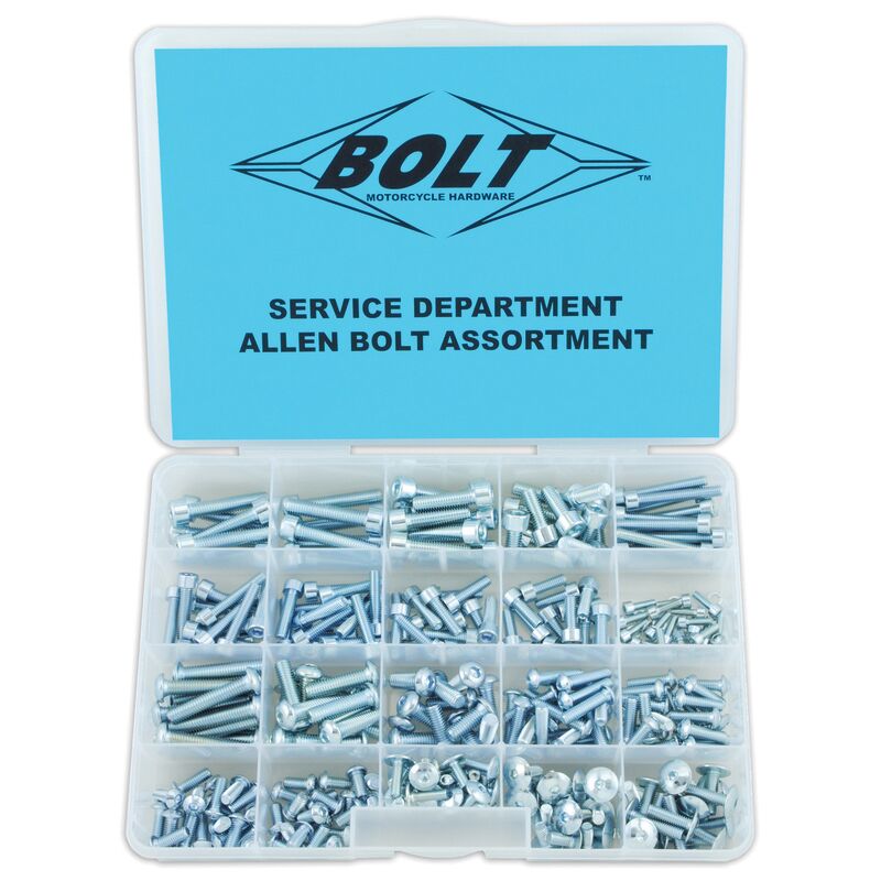 Bolt Caja de tornillos del motor BTR y carenados 318 piezas -