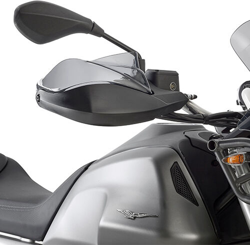 GIVI Tinted Plexiglas Wind Deflector Handguard Moto Guzzi V85 TT (19-21) -