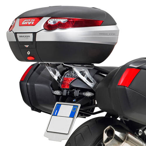 GIVI Alu Top Case Carrier, negro, para Monokey Case para Harley Davidson Pan America 1250 (21) -