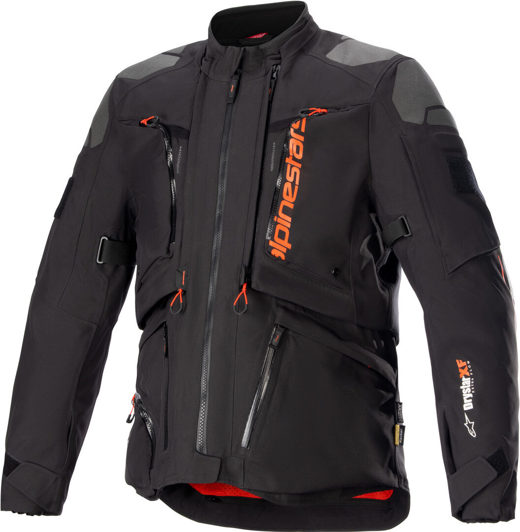 Alpinestars AMT-10 R Drystar® XF chaqueta textil impermeable para motocicletas - Negro