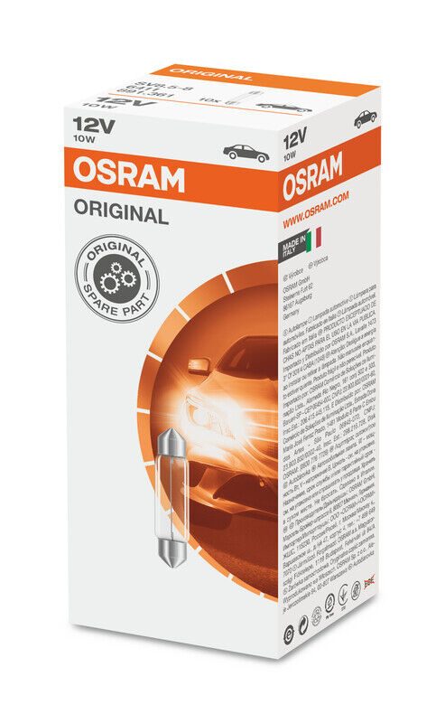 OSRAM Bombilla Línea Original 12V 10W - x10 -