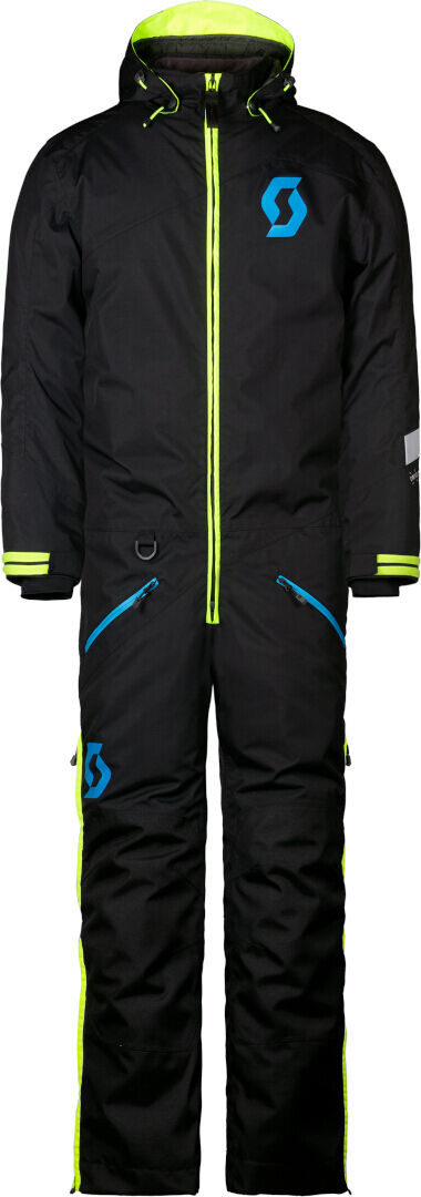 Scott DS Dryo Junior Traje de moto de nieve juvenil de una pieza - Negro (M)