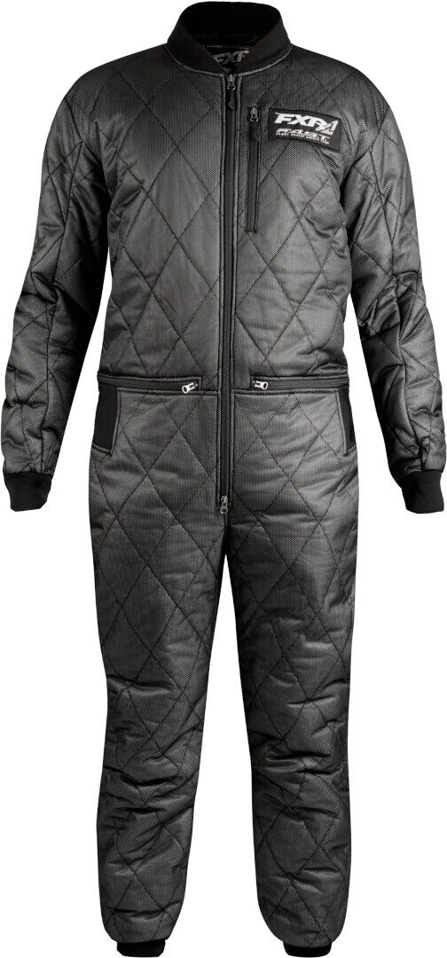 FXR Monosuit F.A.S.T. Insulated Forro interior del traje de moto de nieve de una pieza - Negro (3XL)