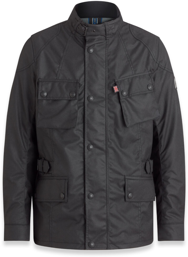 Belstaff Stealth Crosby chaqueta textil impermeable para motocicletas - Negro (M)