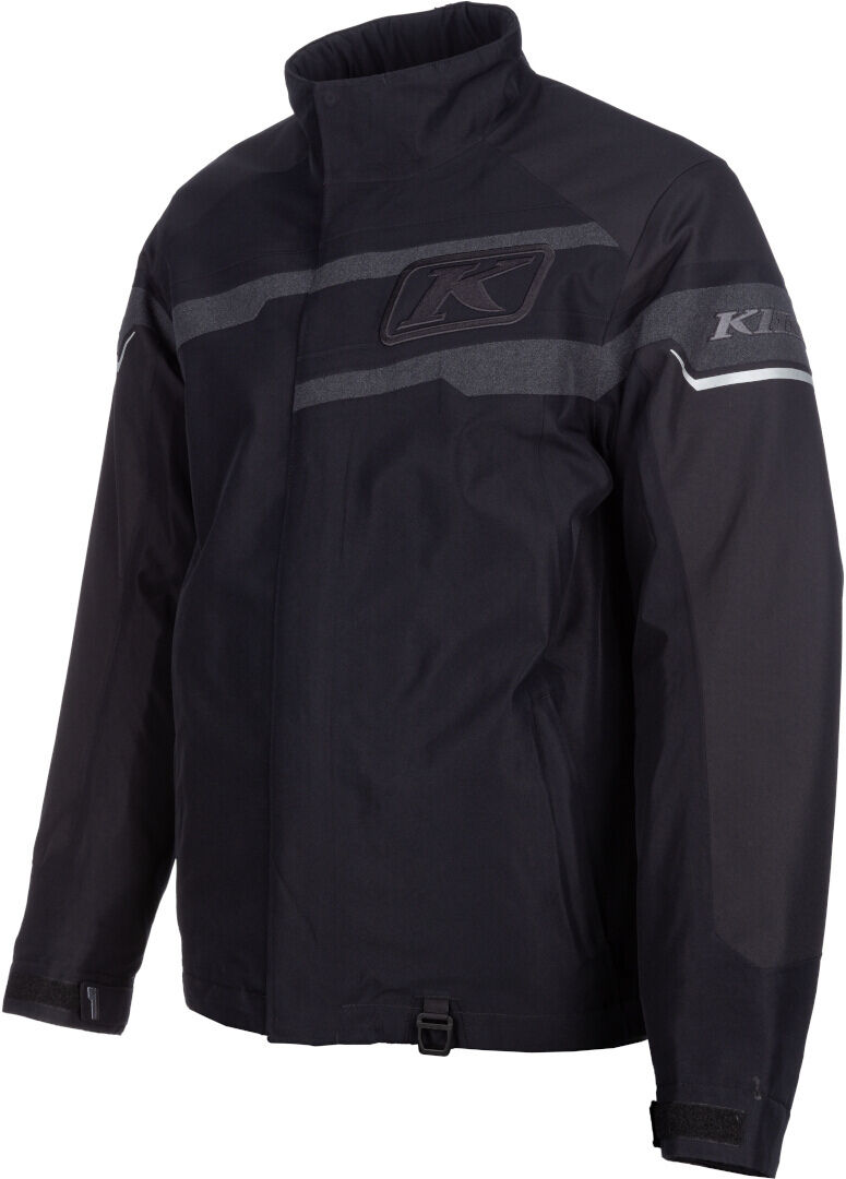 Klim ate 2022 Chaqueta para moto de nieve - Negro Gris (2XL)