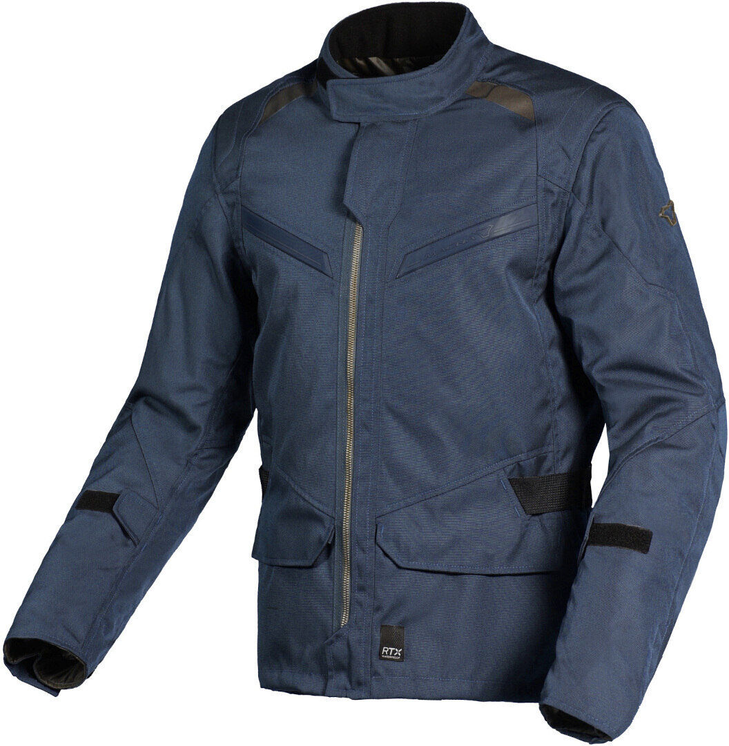 Macna Murano chaqueta textil impermeable para motocicletas - Azul (L)