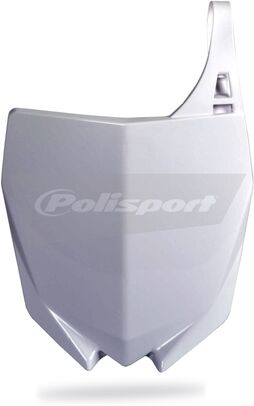 POLISPORT Matrícula frontal blanca Yamaha -