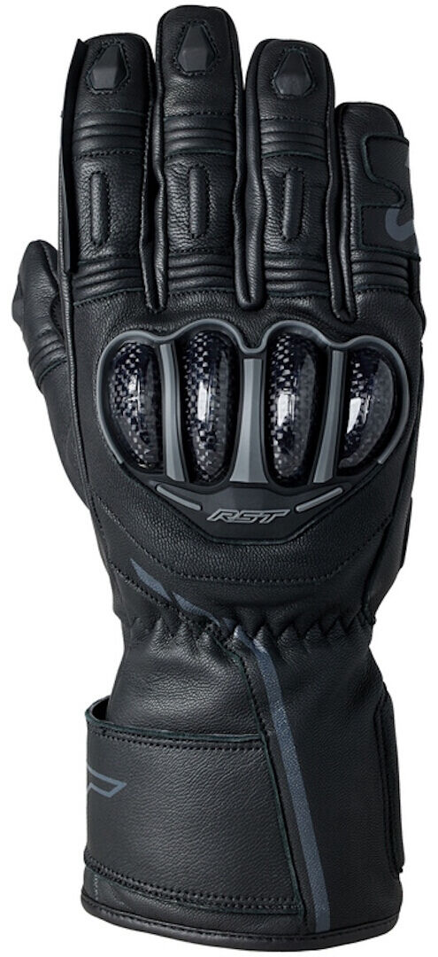 RST S1 guantes impermeables para damas - Negro (2XS)