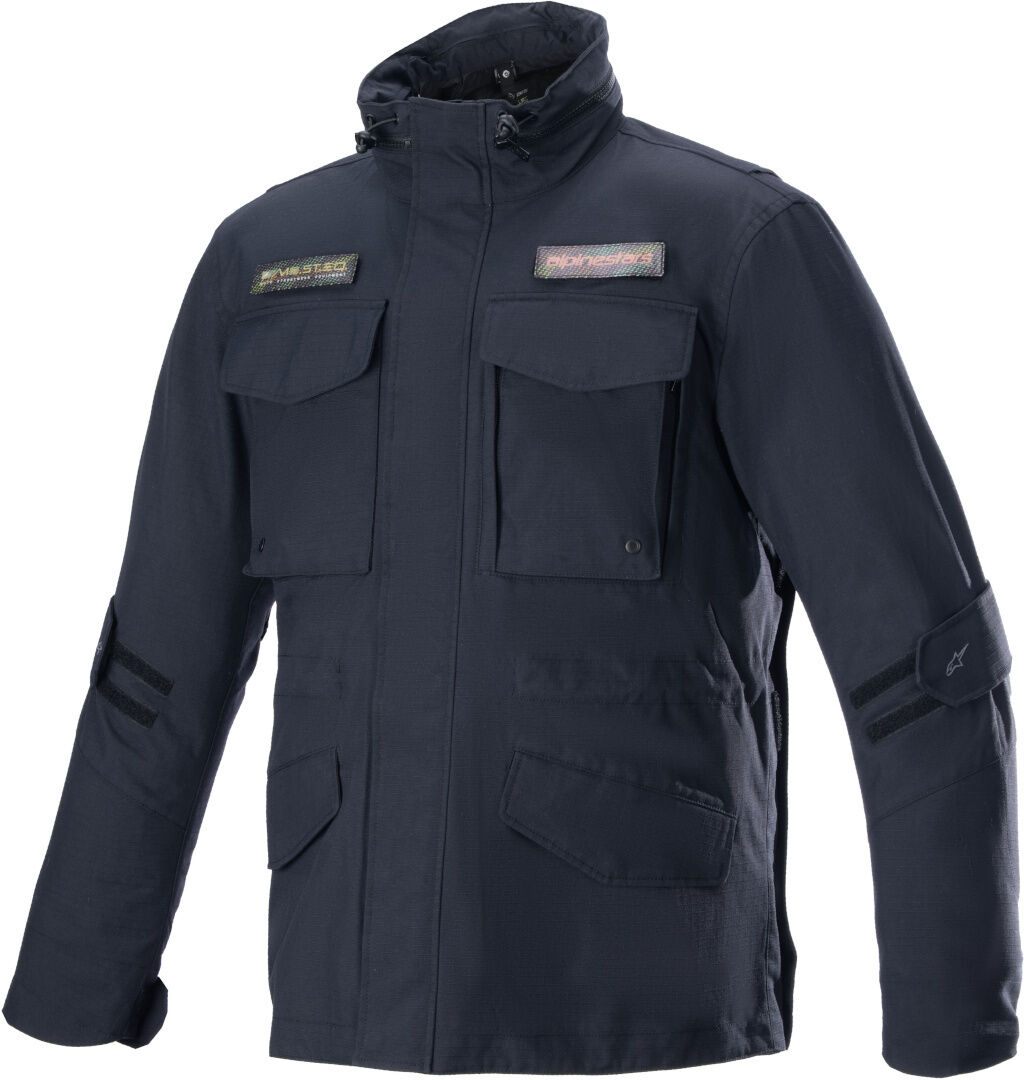 Alpinestars MO.ST.EQ Field chaqueta textil impermeable para motocicletas - Negro