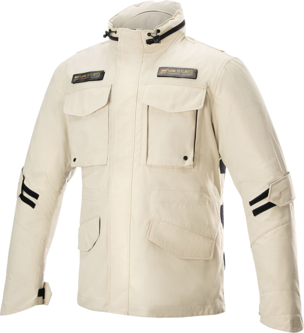 Alpinestars MO.ST.EQ Field chaqueta textil impermeable para motocicletas - Beige (4XL)