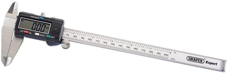 Draper Pinza Vernier Digital 0 - 200mm -