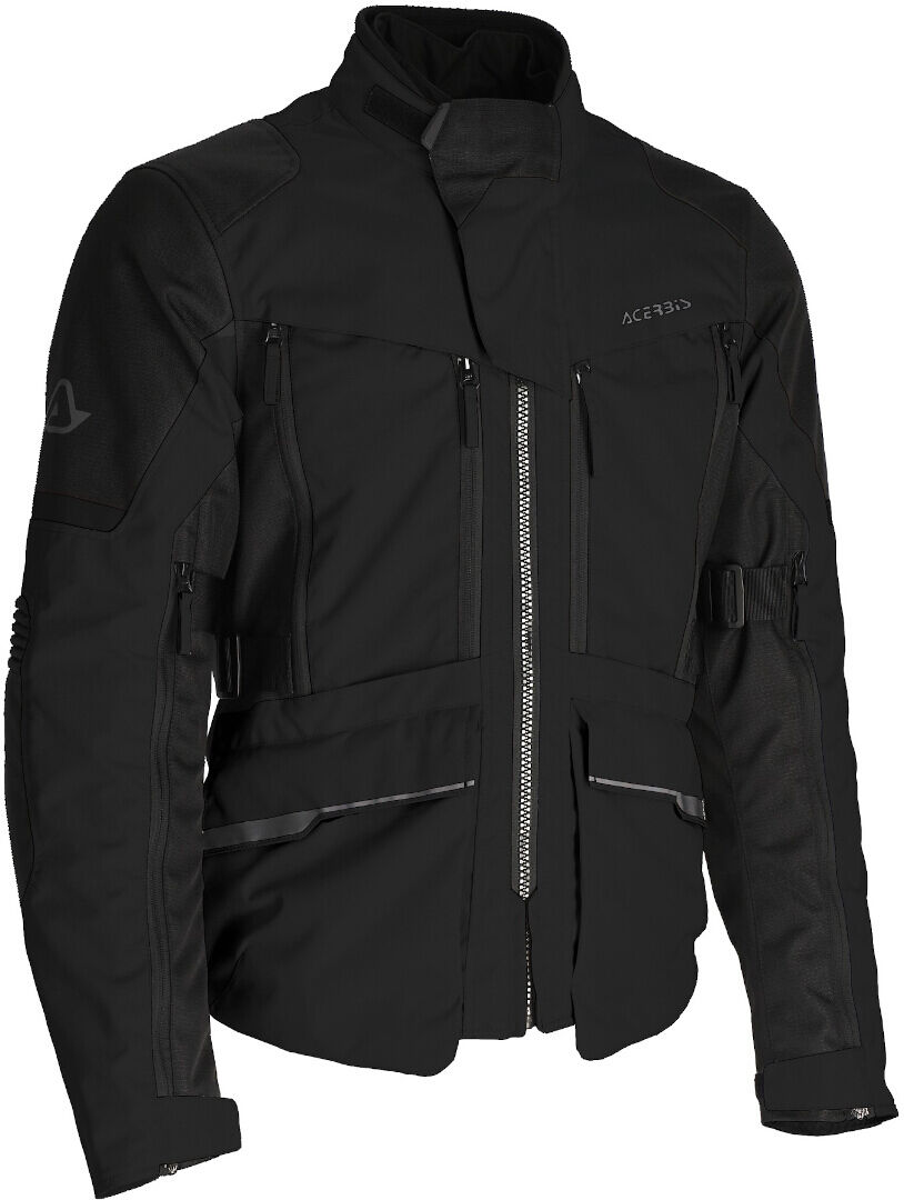 Acerbis X-Rover chaqueta textil impermeable para motocicletas - Negro (S)