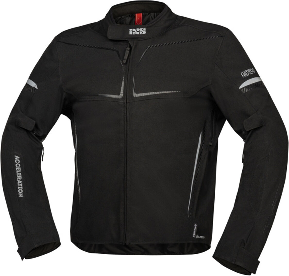 IXS TS-Pro ST+ chaqueta textil impermeable para motocicletas - Negro (3XL)