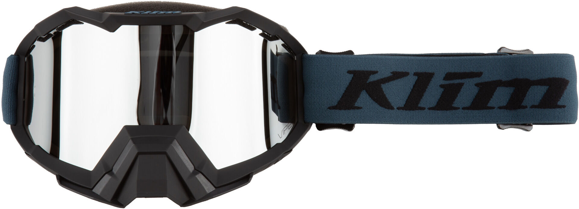 Klim Viper Gafas para motos de nieve - Negro Azul (un tamaño)
