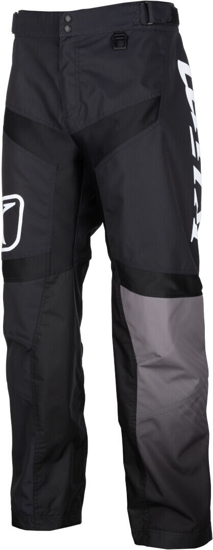 Klim Revolt Pantalones para motos de nieve - Negro Gris (L)