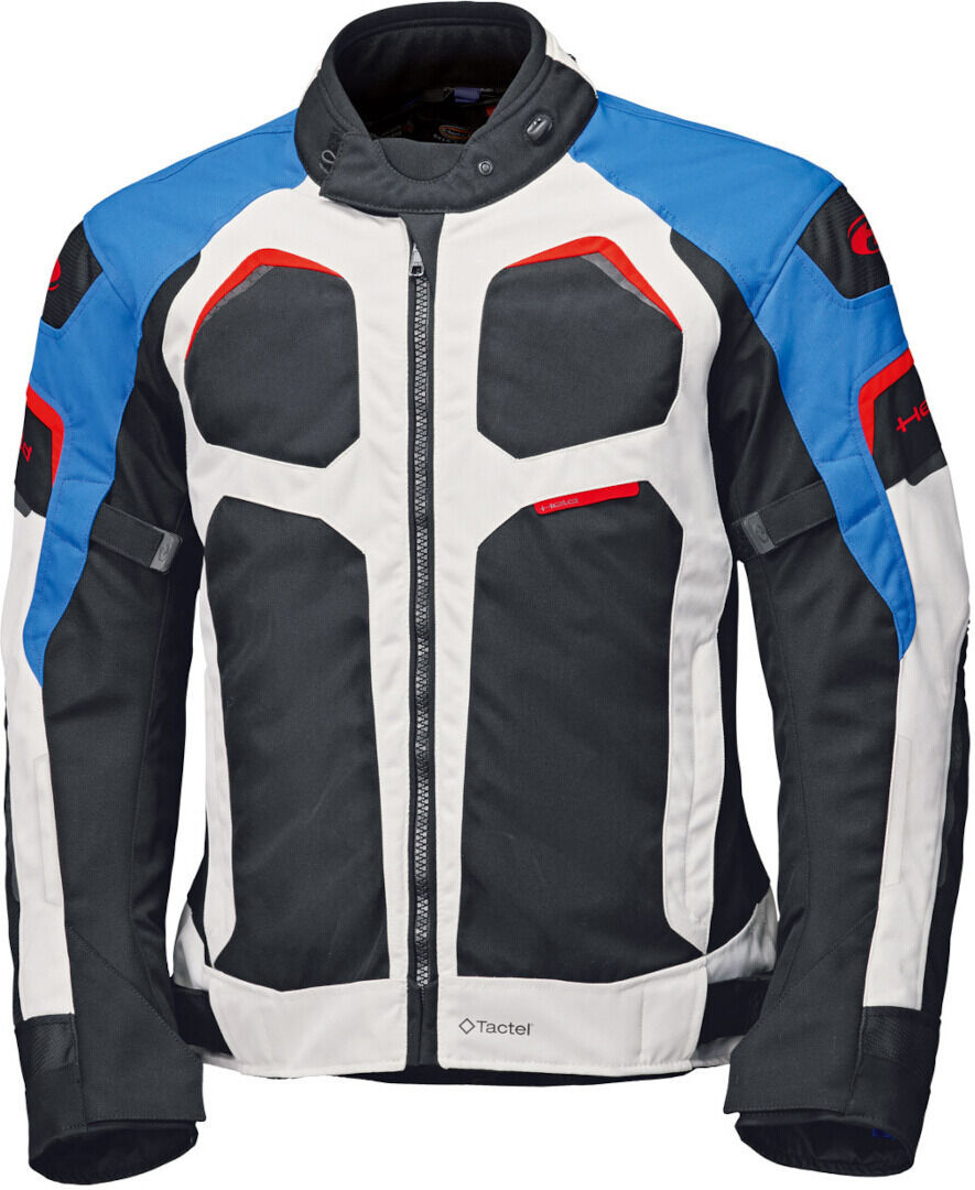 Held Manzano Top chaqueta textil impermeable para motocicletas - Negro Blanco Azul (L)